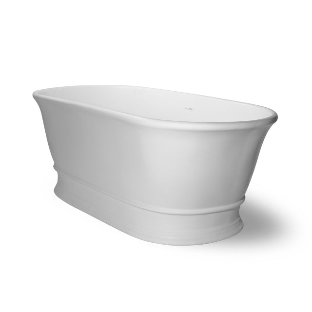 Turner Hastings Cambridge 174 TitanCast Bath with Overflow - Satin Silk