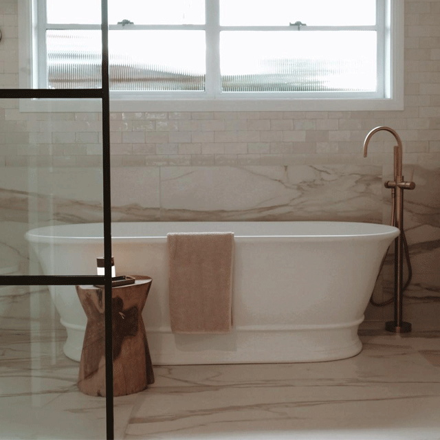 Turner Hastings Cambridge 174 TitanCast Bath in heritage style bathroom