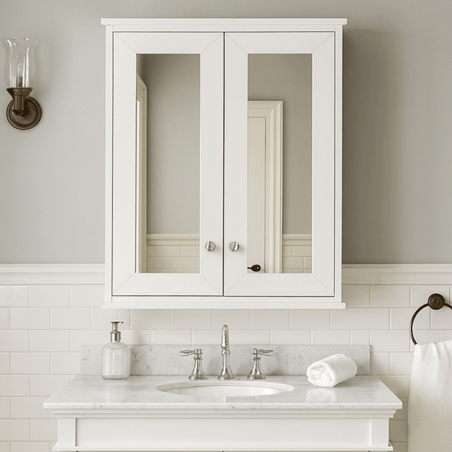 Turner Hastings Coventry 60 x 81 Mirror Shaving Cabinet