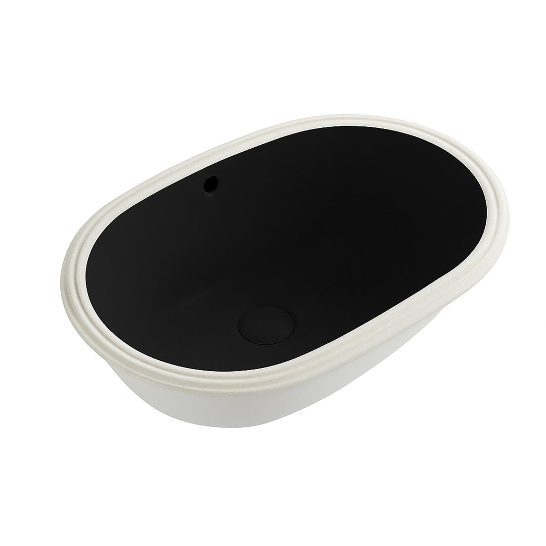 Turner Hastings Narva 57x 39 Undercounter Pill Basin - Matte Black NA572UPB-MB - The Blue Space