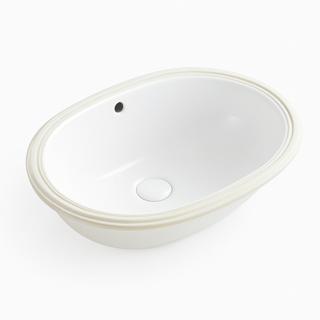 Turner Hastings Narva 57x 39 Undercounter Pill Basin - Gloss White NA571UPB-GW - The Blue Space
