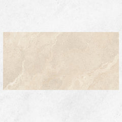 Tuscan Beige Travertine Look Tile 600mm x 1200mm