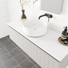 Marquis Valencia4 Wall Hung Vanity - 1200 Centre Bowl Basin Detail | The Blue Space
