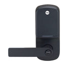 Yale Assure Keyed Lever Matt Black with Home Module - The Blue Space