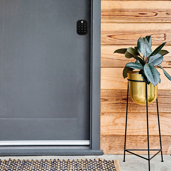 Yale Assure SL Electronic Digital Deadbolt Matt Black online at The Blue Space | Bluetooth Front Door Locks