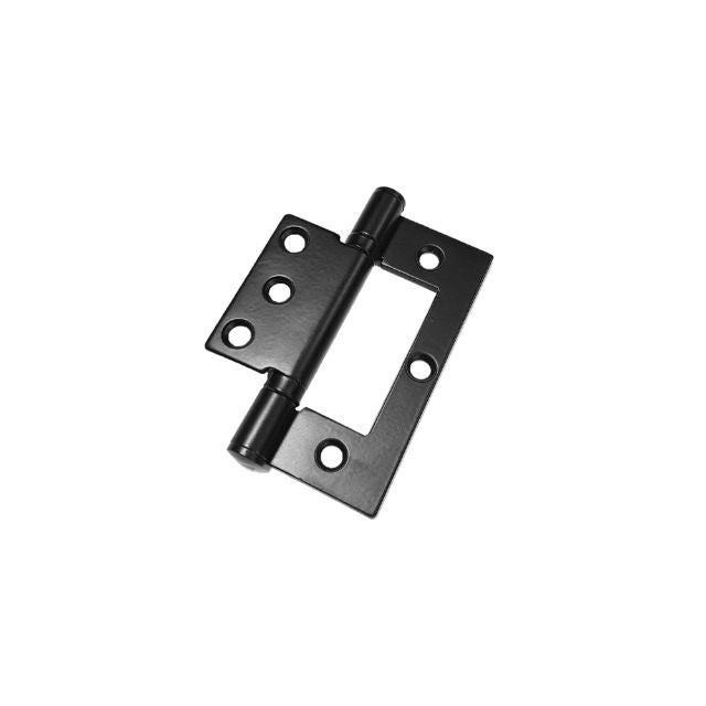 Zanda Fast-fix Bearing Hinge 100 x 70mm Matte Black