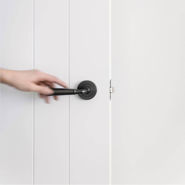 Zanda Oxford Entrance Set 70mm Key/Key Graphite Nickel