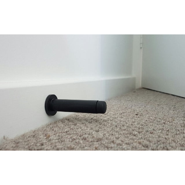 Lifestyle Zanda Skirting Fix Door Stop Matt Black 5240.BLK - The Blue Space