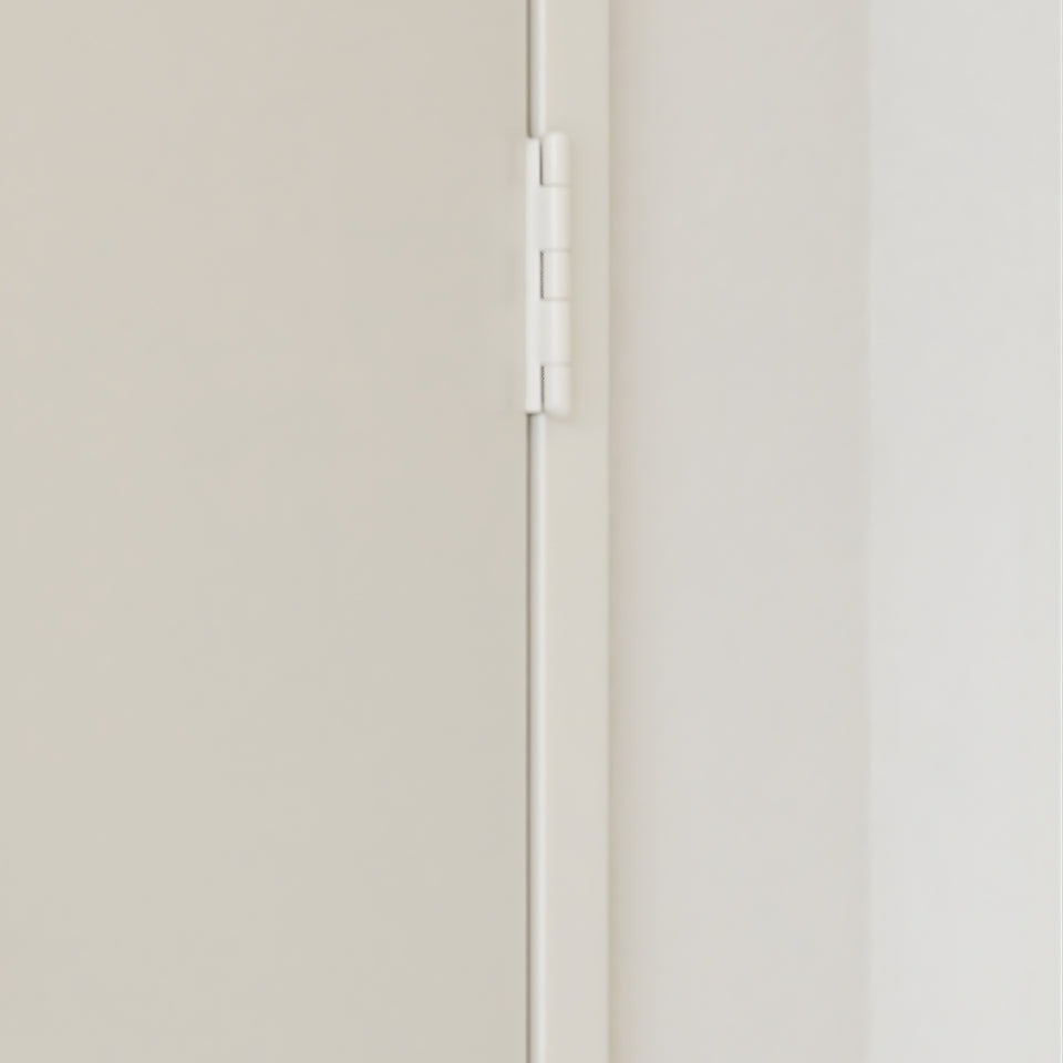 Zanda Butt Hinge Loose Pin 100 x 75mm White