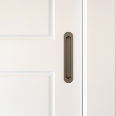 Zanda Duke Flush Pull 250 x 40mm Graphite Nickel at The Blue Space