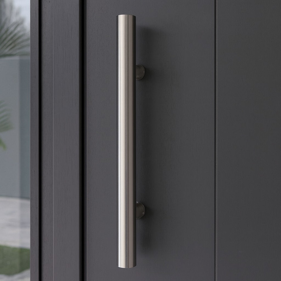 Zanda Round Profile Pull Handles 300mm Stainless Steel