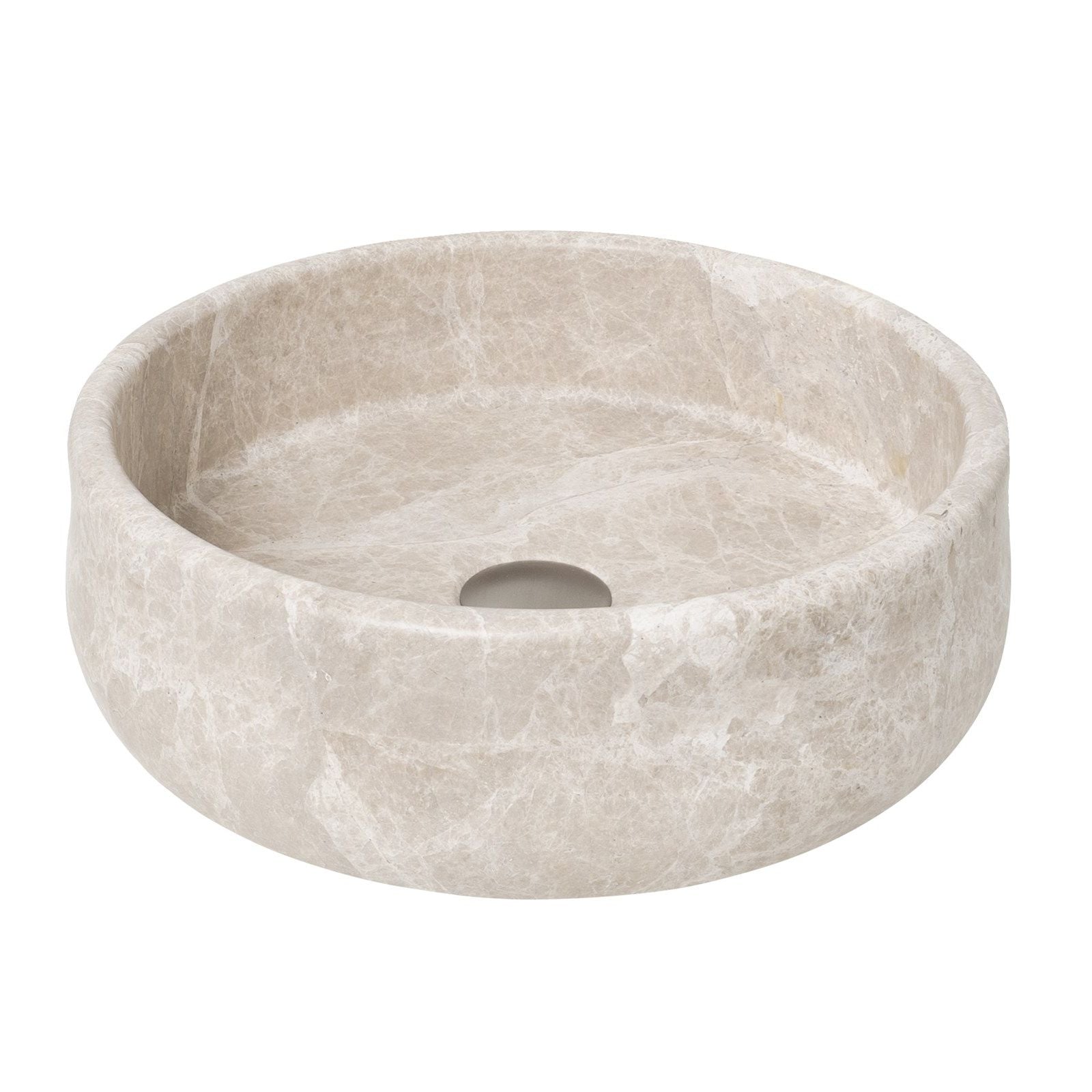 ADP Arlo 400mm Above Counter Basin Royal Beige TOPMARL4040BE - The Blue Space