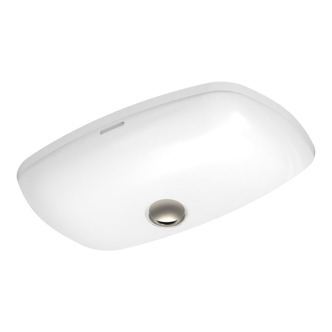 Overflow ADP Carrie 555 x 380 Under Counter Basin - Gloss White TOPCCAR5538GW - The Blue Space