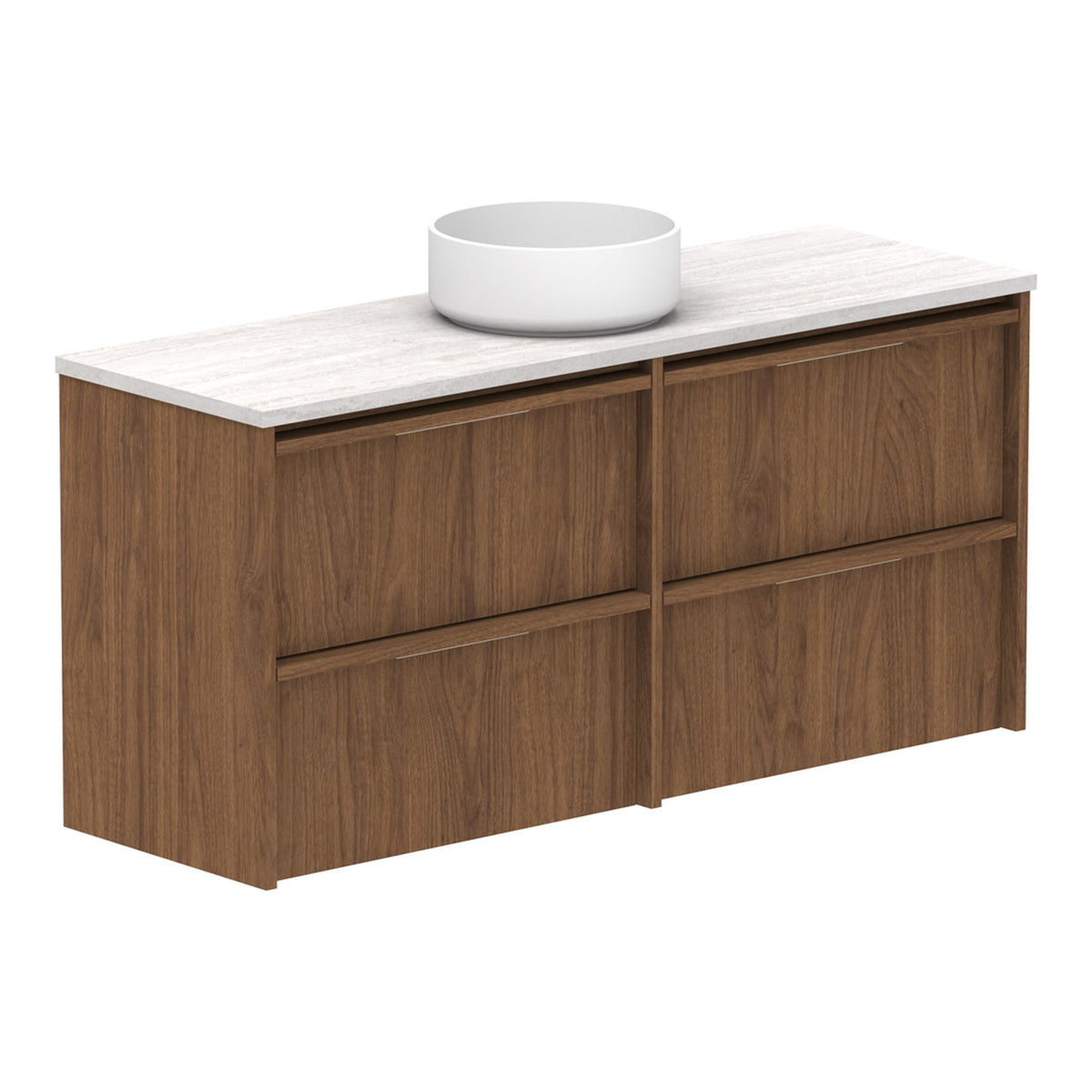 ADP Eli Ensuite 1200mm Centre Bowl Wall Hung Vanity ELIEAW1200WHCCS - The Blue Space