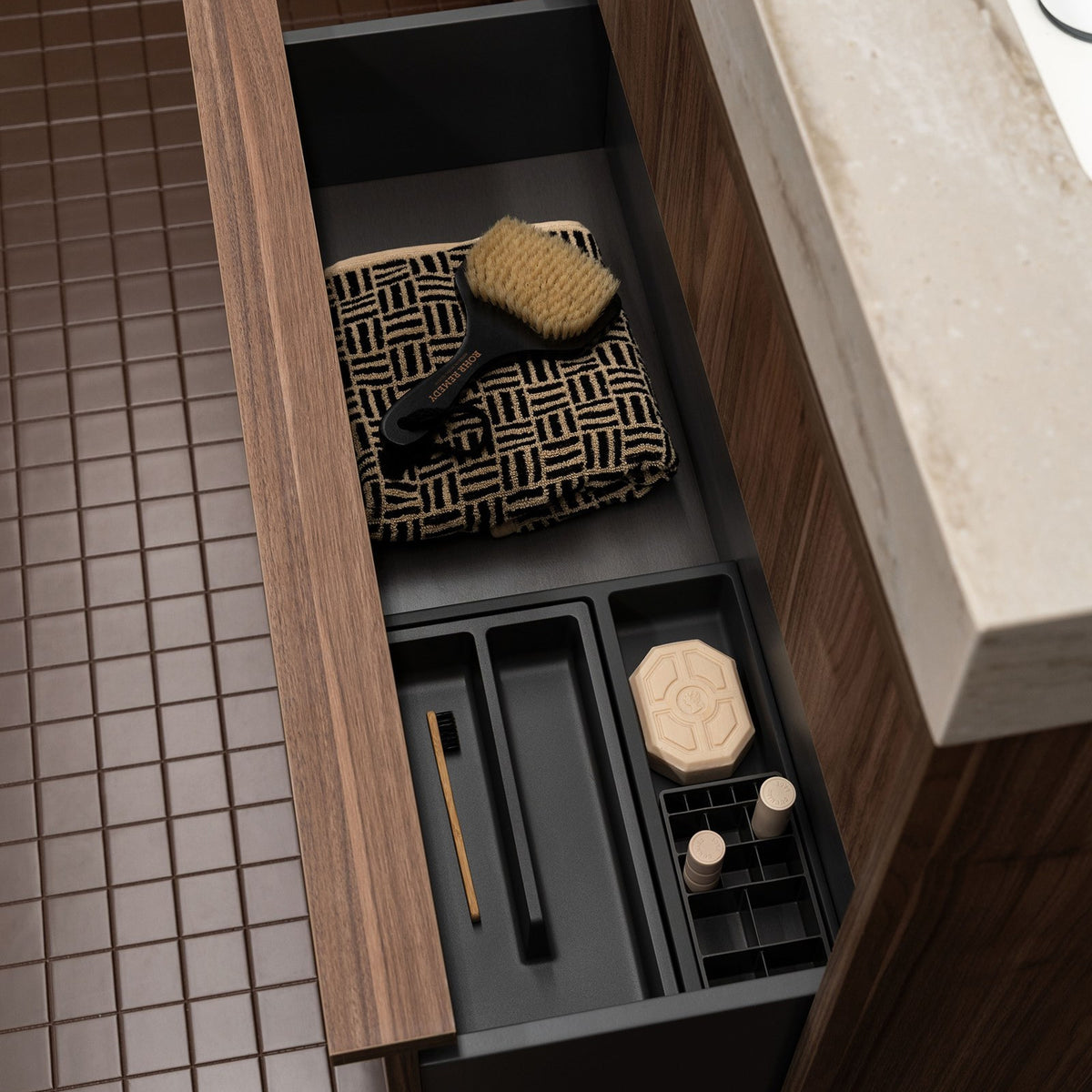 Lifestyle ADP Eli Ensuite 1500mm Double Bowl Wall Hung Vanity ELIEAW1500WHDDU - The Blue Space