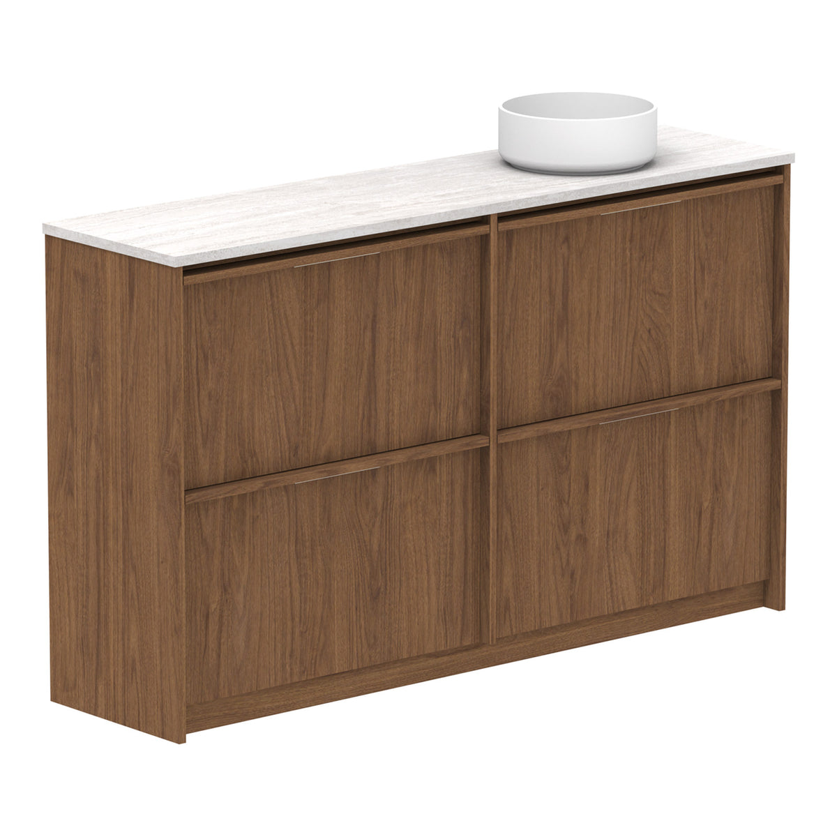 ADP Eli Ensuite 1500mm Right Bowl Floor Standing Vanity ELIEAW1500WKRDU - The Blue Space