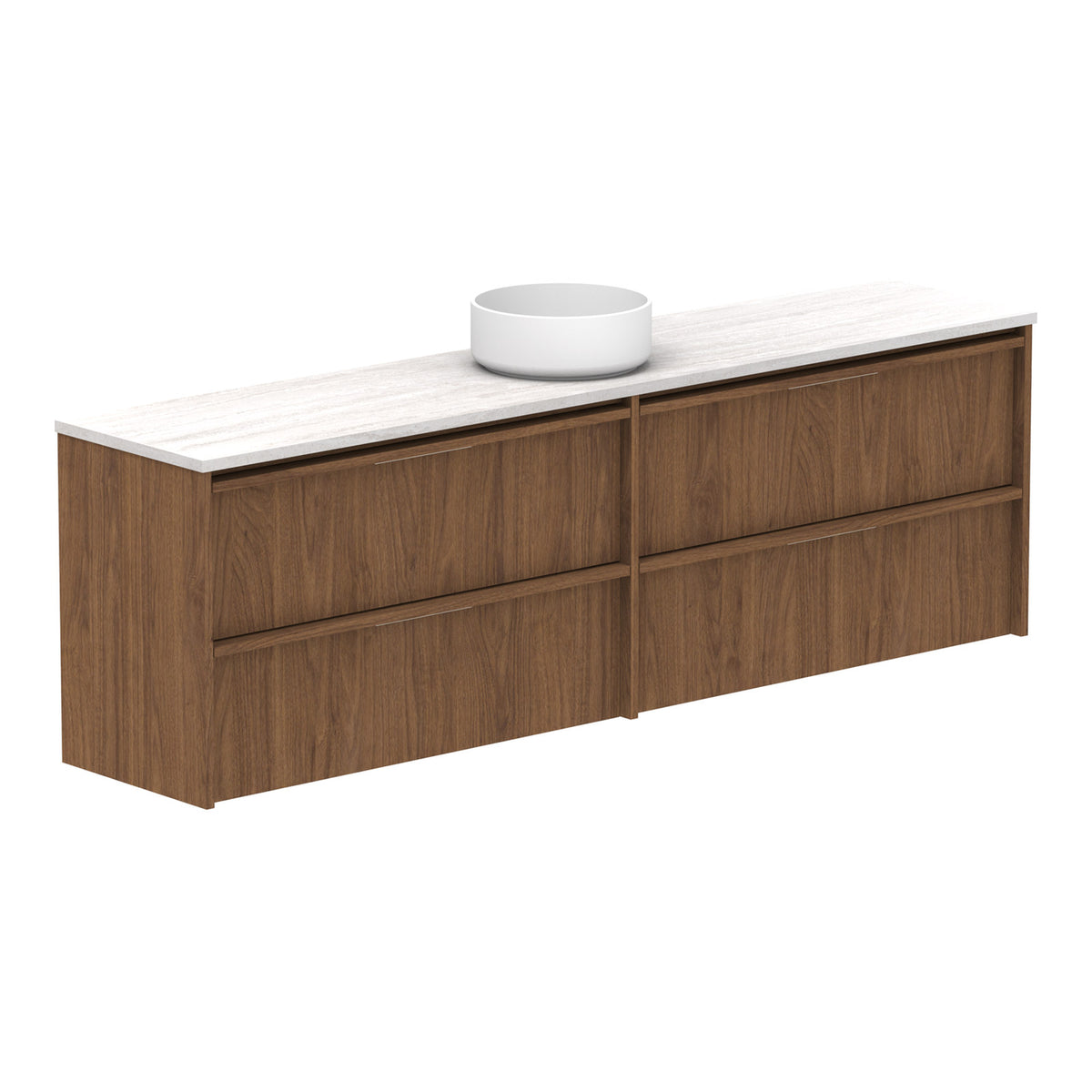 ADP Eli Ensuite 1800mm Centre Bowl Wall Hung Vanity ELIEAW1800WHCCS - The Blue Space