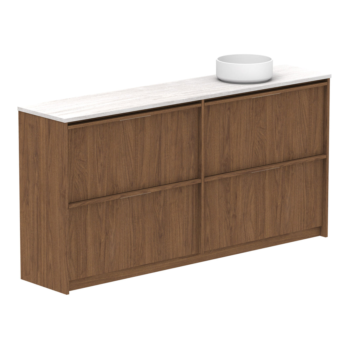 ADP Eli Ensuite 1800mm Right Bowl Floor Standing Vanity ELIEAW1800WKRCS - The Blue Space