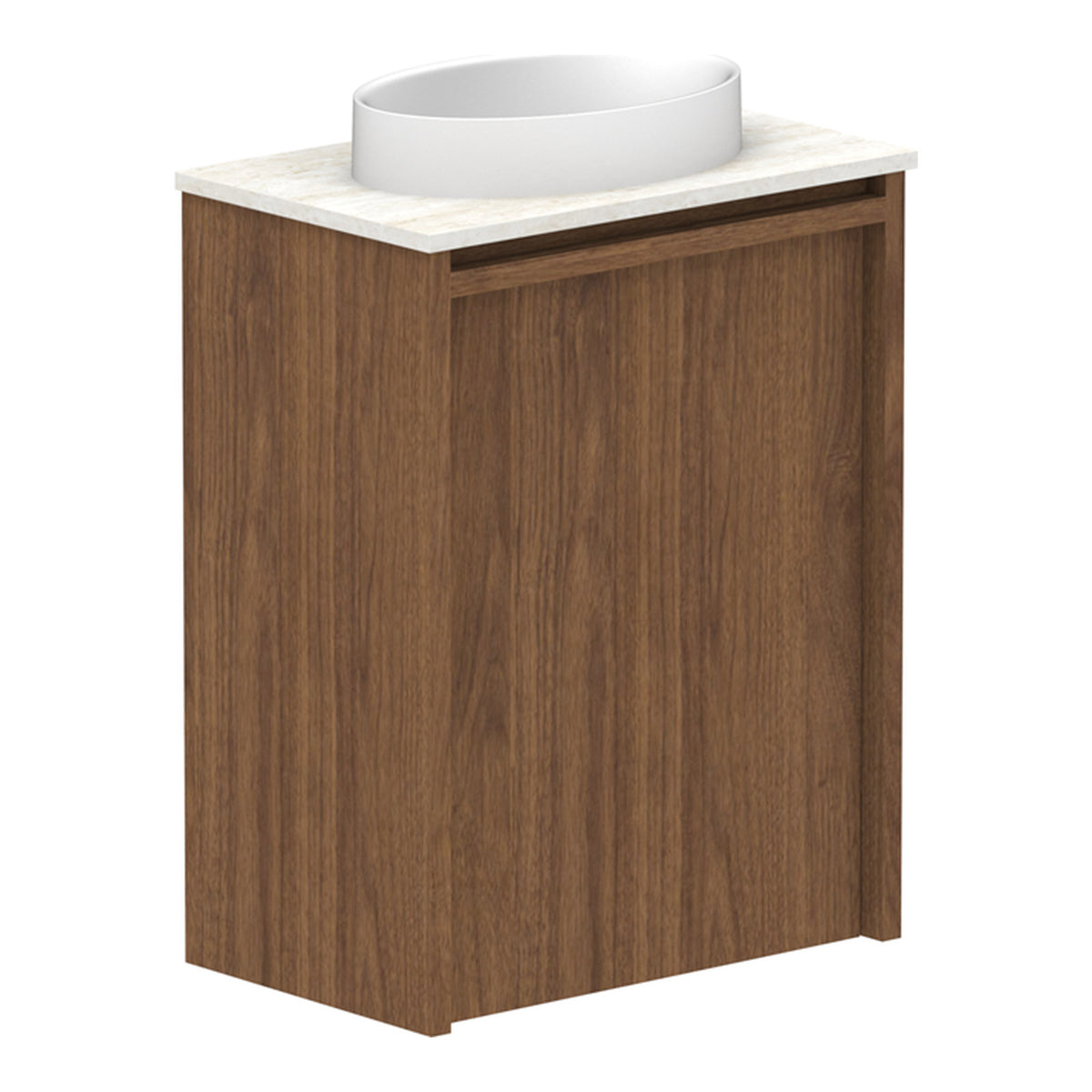 ADP Eli Mini 400mm Centre Bowl Wall Hung Vanity ELIMDS0400WHCDU - The Blue Space