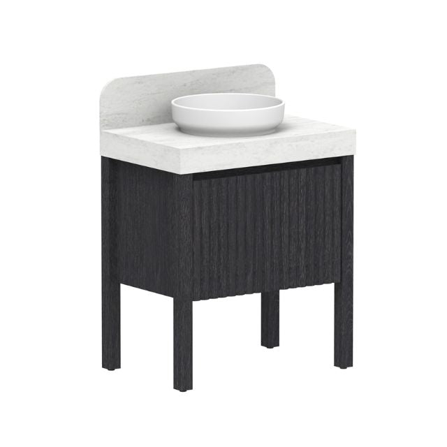 ADP Harper Floor Standing Vanity With Legs and Durasein Benchtop
