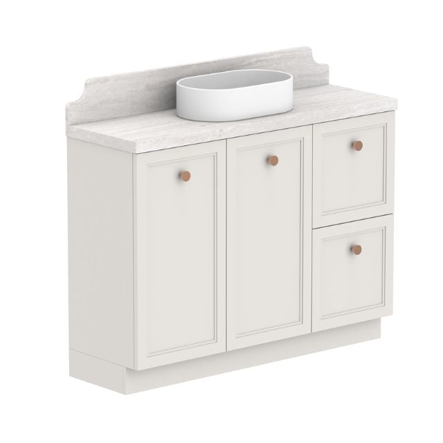 ADP Mabel Ensuite Floor Standing Vanity With Durasein Benchtop