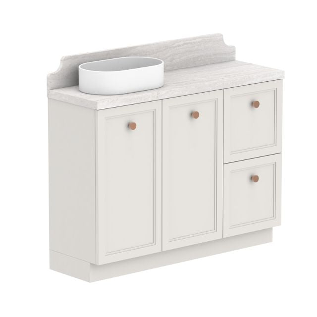 ADP Mabel Ensuite Floor Standing Vanity With Durasein Benchtop