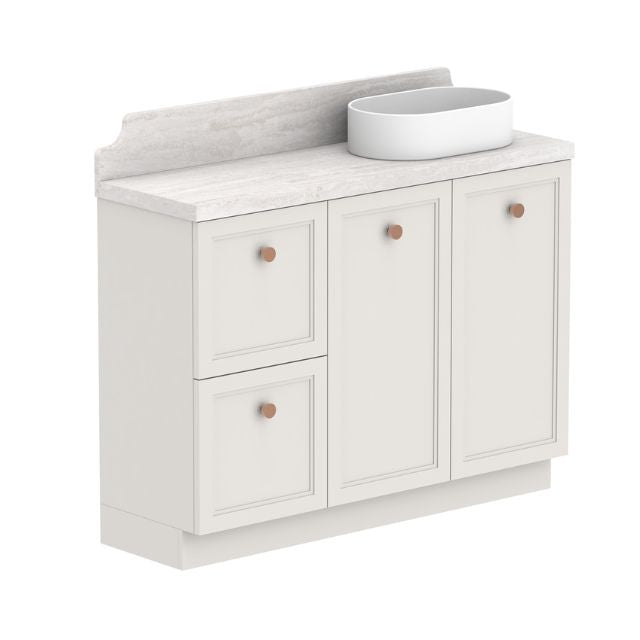 ADP Mabel Ensuite Floor Standing Vanity With Durasein Benchtop