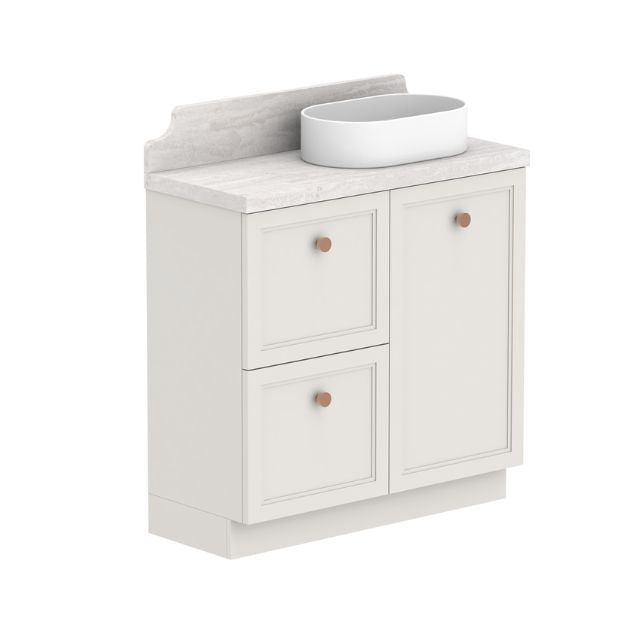 ADP Mabel Ensuite Floor Standing Vanity With Durasein Benchtop