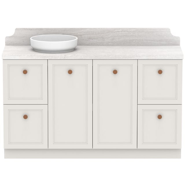 ADP Mabel Floor Standing Vanity With Cherry Pie Premium Solid Surface Benchtop