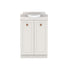 ADP Mabel Mini Freestanding Vanity with Cherry Pie Benchtop - 600mm Centre Bowl MABMDT0600WKCCP | The Blue Space