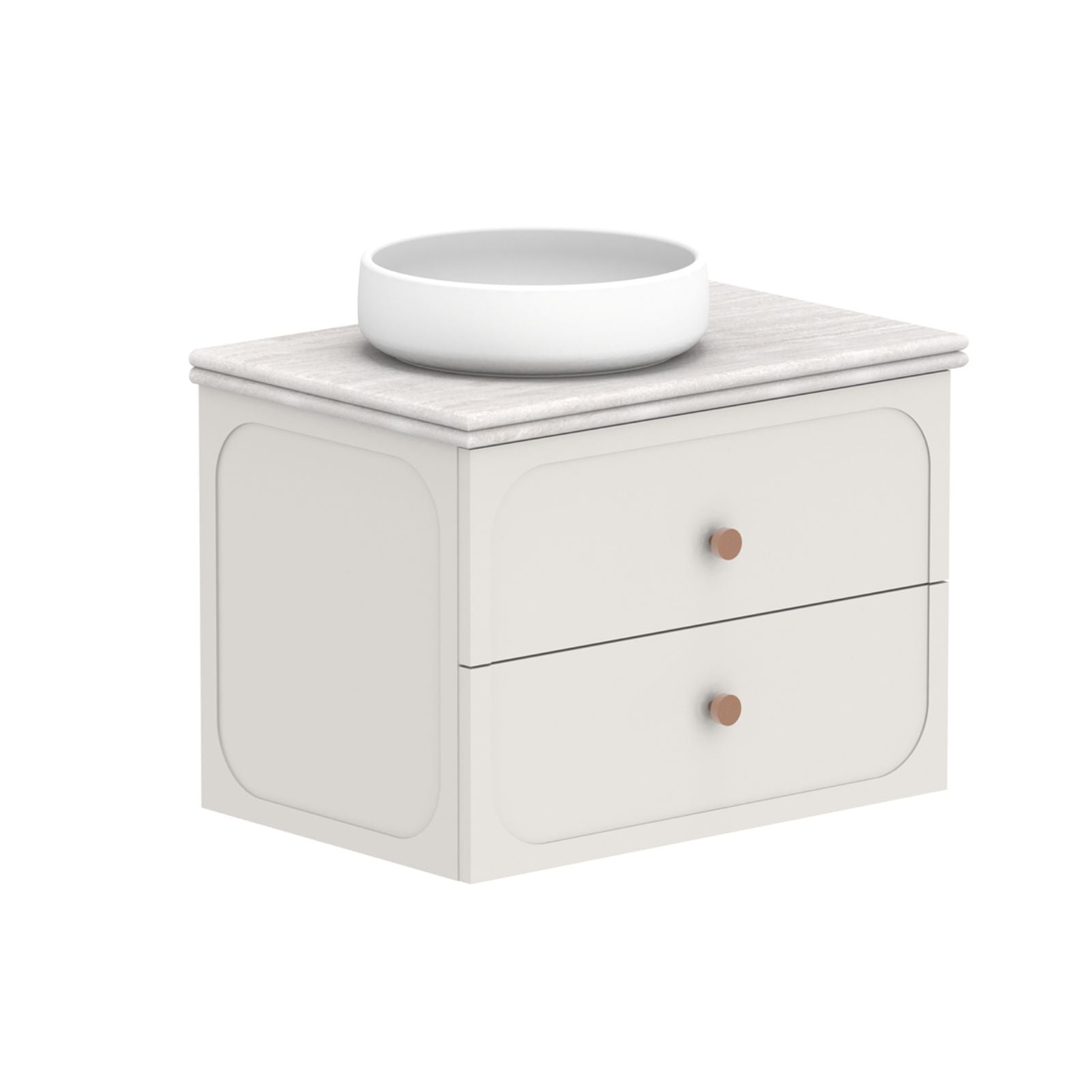 ADP Madden Wall Hung Vanity with Manor Cherry Pie Benchtop MADFAW0750WHLCP - The Blue Space