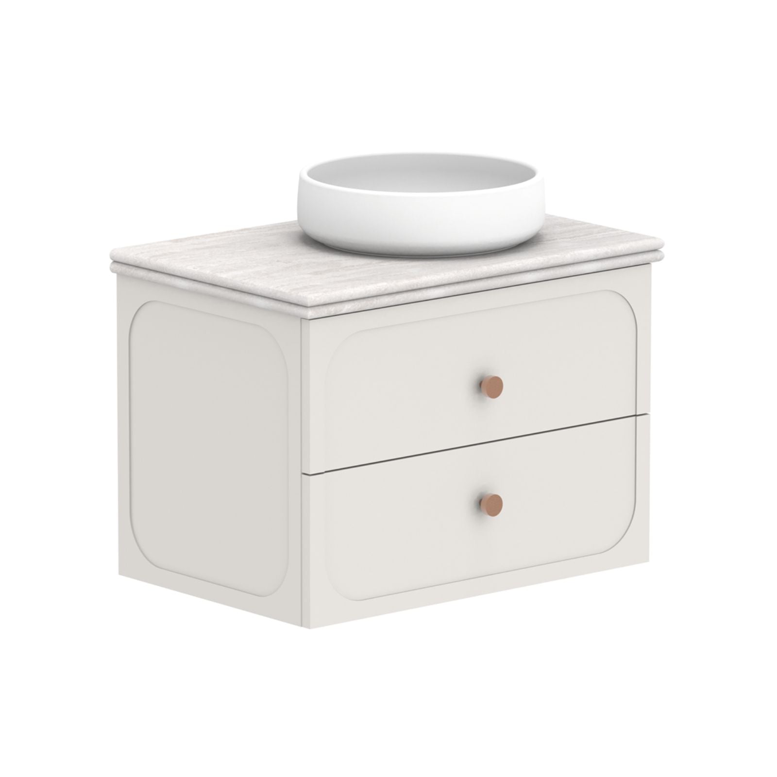 ADP Madden Wall Hung Vanity with Manor Cherry Pie Benchtop MADFAW0750WHRCP - The Blue Space