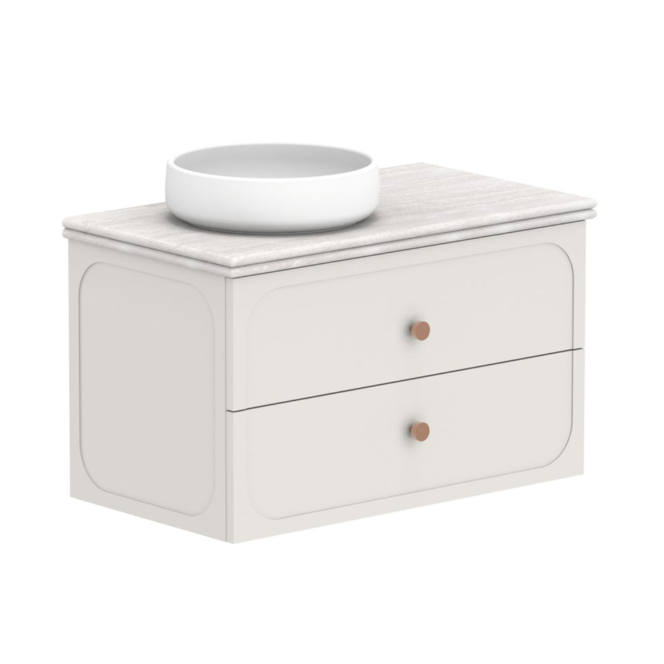 ADP Madden Wall Hung Vanity with Cherry Pie Benchtop