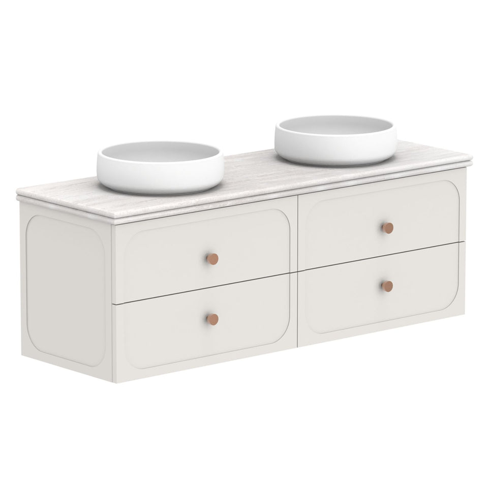 ADP Madden Wall Hung Vanity with Cherry Pie Benchtop