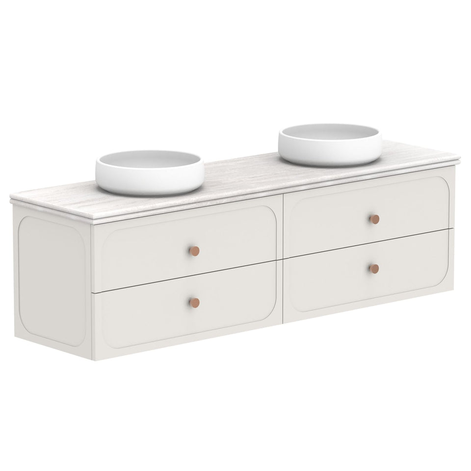 ADP Madden Wall Hung Vanity with Cherry Pie Benchtop