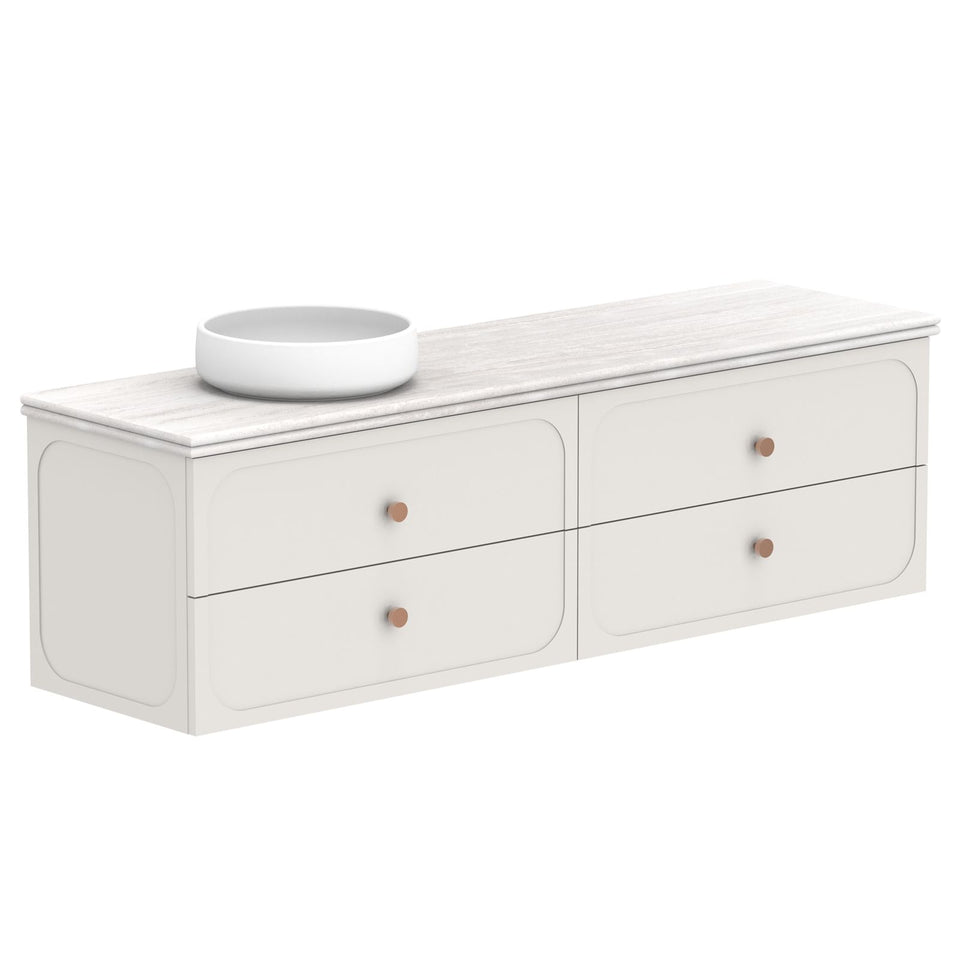 ADP Madden Wall Hung Vanity with Cherry Pie Benchtop