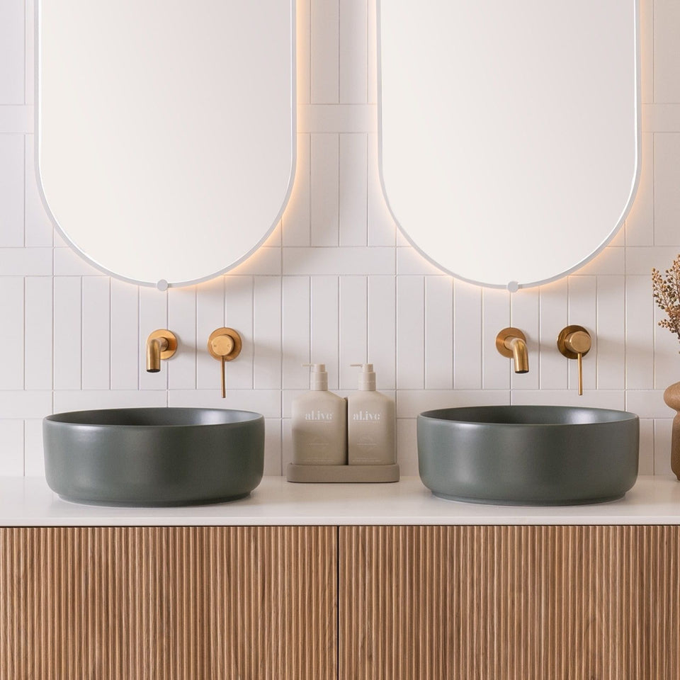 ADP Margot 360mm Above Counter Basin Matte Forest