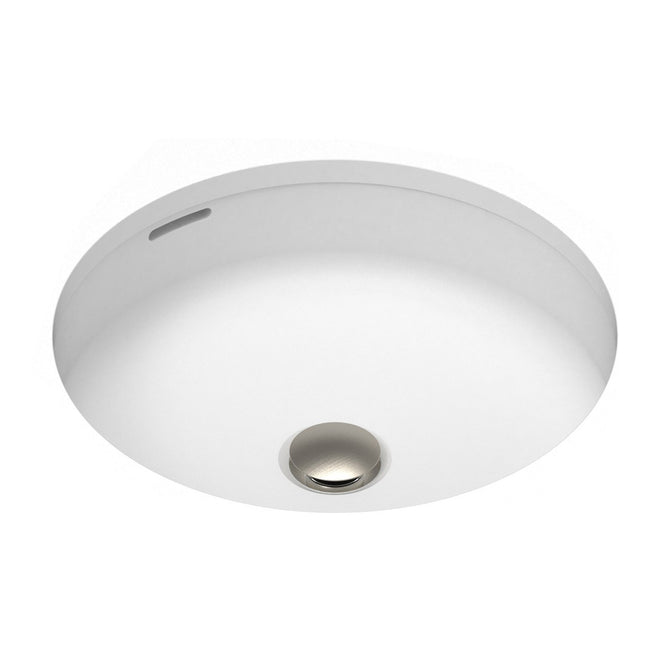 Overflow ADP Samantha 425 Under Counter Basin - Matte White TOPCSAM4242MW - The Blue Space
