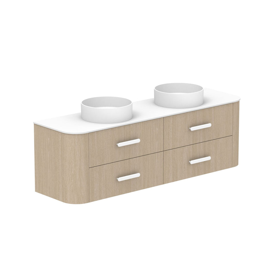 ADP Thea Wall Hung Vanity with Durasein Benchtop