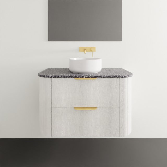 ADP Thirroul Wall Hung Vanity with Durasein Benchtop 900mm Centre Bowl THIFAW0900WHCDU | The Blue Space