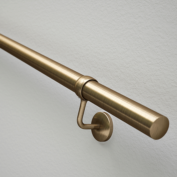 Rothley Handrail Kit Antique Brass online at The Blue Space