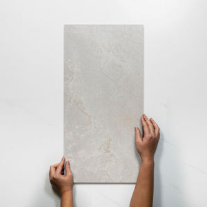 Auralis Off White Honed Porcelain Tile 300 x 600mm