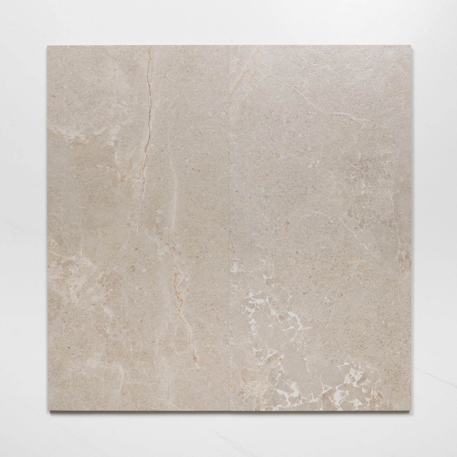 Double No Hand Auralis Taupe Honed Porcelain Tile 300 x 600mm 36ARDGEH - The Blue Space