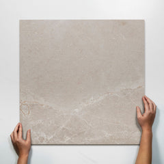 Auralis Taupe P5 External Porcelain Tile 600 x 600mm