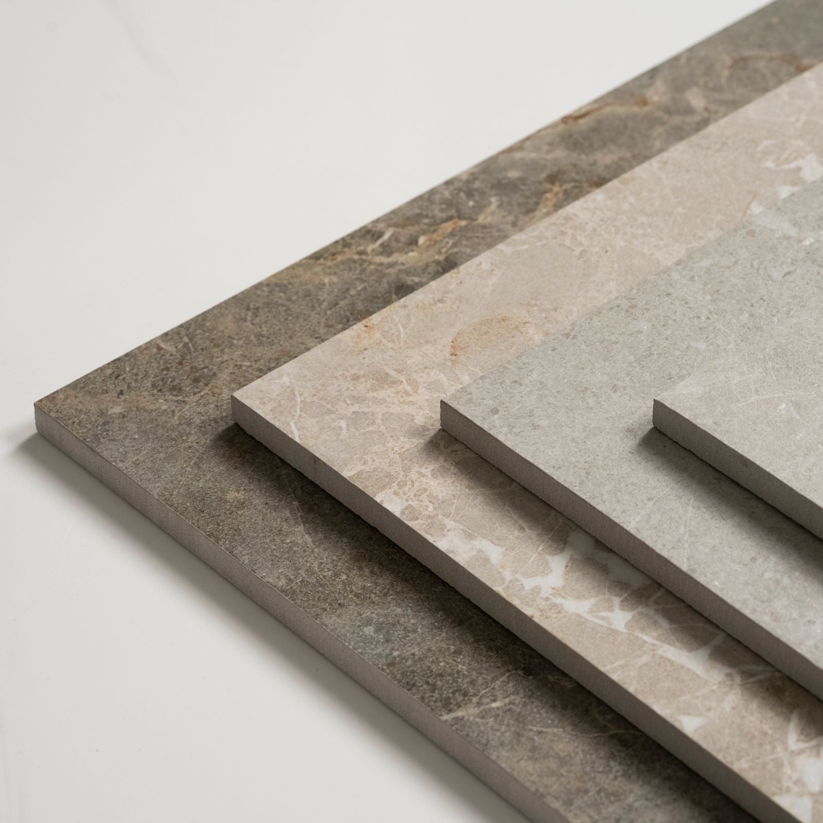 Variations Auralis Warm Grey Honed Porcelain Tile 300 x 600mm 36ARDLGH - The Blue Space