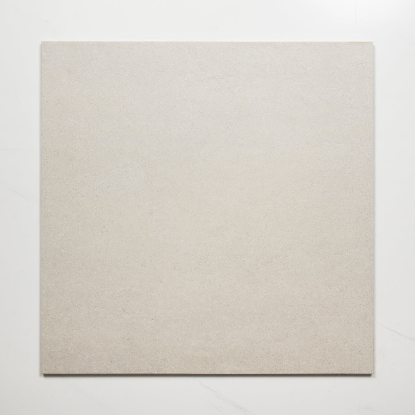 Single No Hand Avedon White Limestone Look Porcelain Tile P3 600×600mm PROWHI4 - The Blue Space