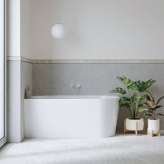 Lifestyle 1 Bao Bon 1500mm Back to Corner Bath - Left Hand Corner BAO500315L - The Blue Space