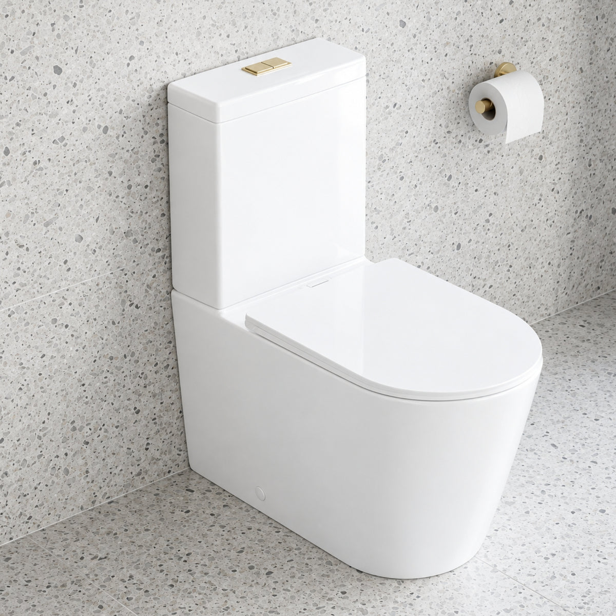 Bao Elegant Universal Rimless Toilet Suite BAOBTW30 - The Blue Space