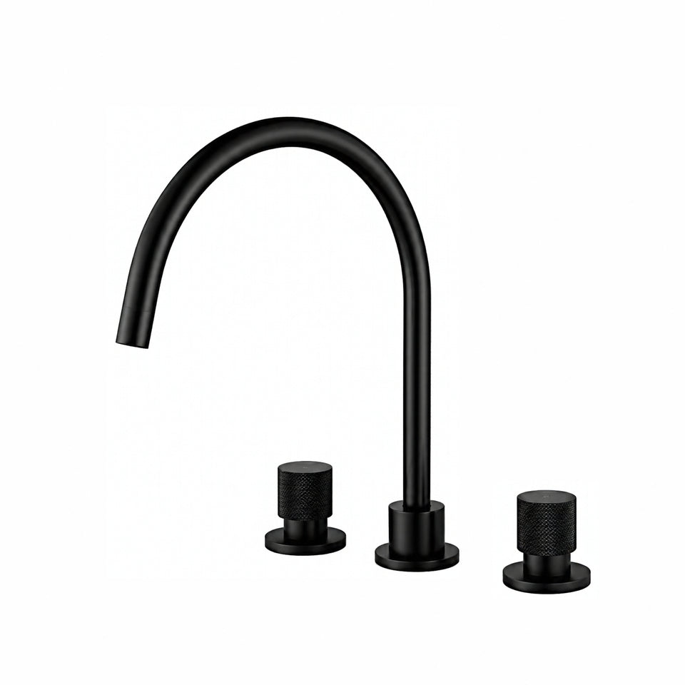 Cadence 1/4 Turn Kitchen Set Matte Black