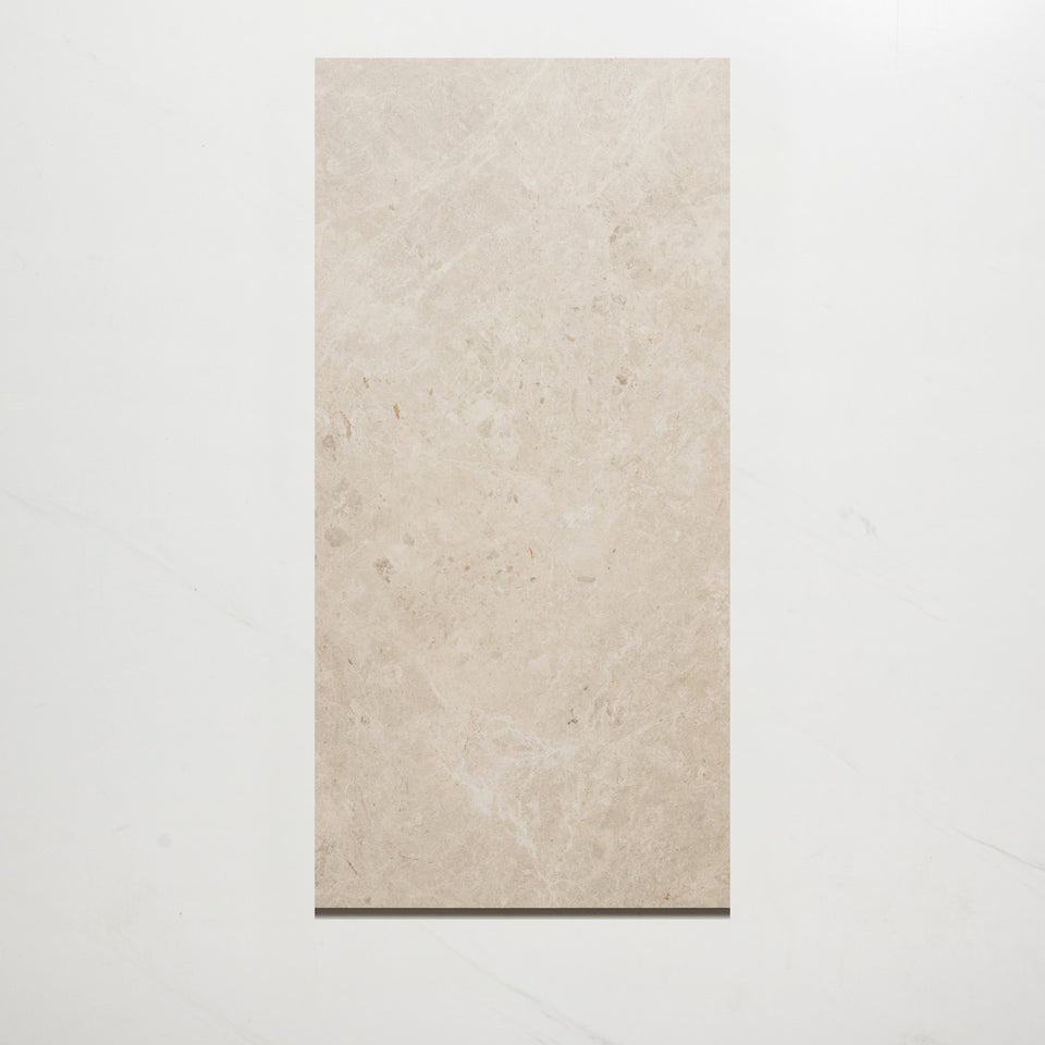 Cairnwell White Stone Look Porcelain Tile P3 300×600mm